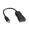 USB-C (vyriškas) į DisplayPort (moteriškas) adapteris V7 V7UCDP-BLK-1E