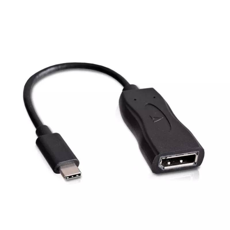 USB-C (vyriškas) į DisplayPort (moteriškas) adapteris V7 V7UCDP-BLK-1E