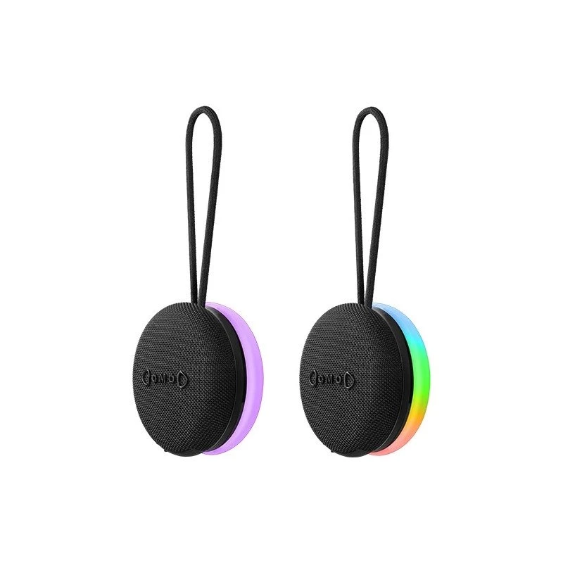 Nešiojama „Bluetooth“ kolonėlė DEFENDER ENJOY 40 — 7 W RMS, „Bluetooth 5.3“, LED apšvietimas, LiPo baterija, 9 val., juoda