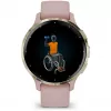 Garmin Venu 3S 3,05 cm (1,2) AMOLED 41 mm Skaitmeninis 390 x 390 pikselių Liečiamas ekranas Auksinė, Rožinė Wi-Fi GPS (palydovas)