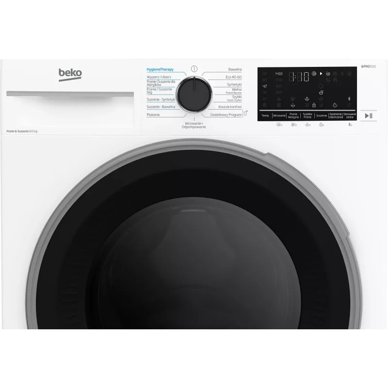Skalbimo-džiovinimo aparatas BEKO B5DFT584427WPB