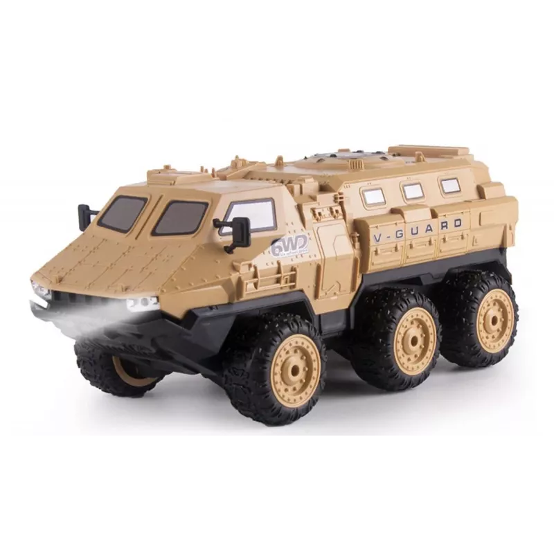 Amewi V-Guard šarvuotis 6WD 1:16 RTR nuotoliniu būdu valdomas RC modelis su elektros varikliu (22585)