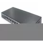 Digitus 8 prievadų Gigabit PoE tinklo komutatorius, stalinis, L2 valdomas, 2 aukštyno prievadai, SFP, 86 W, af/at