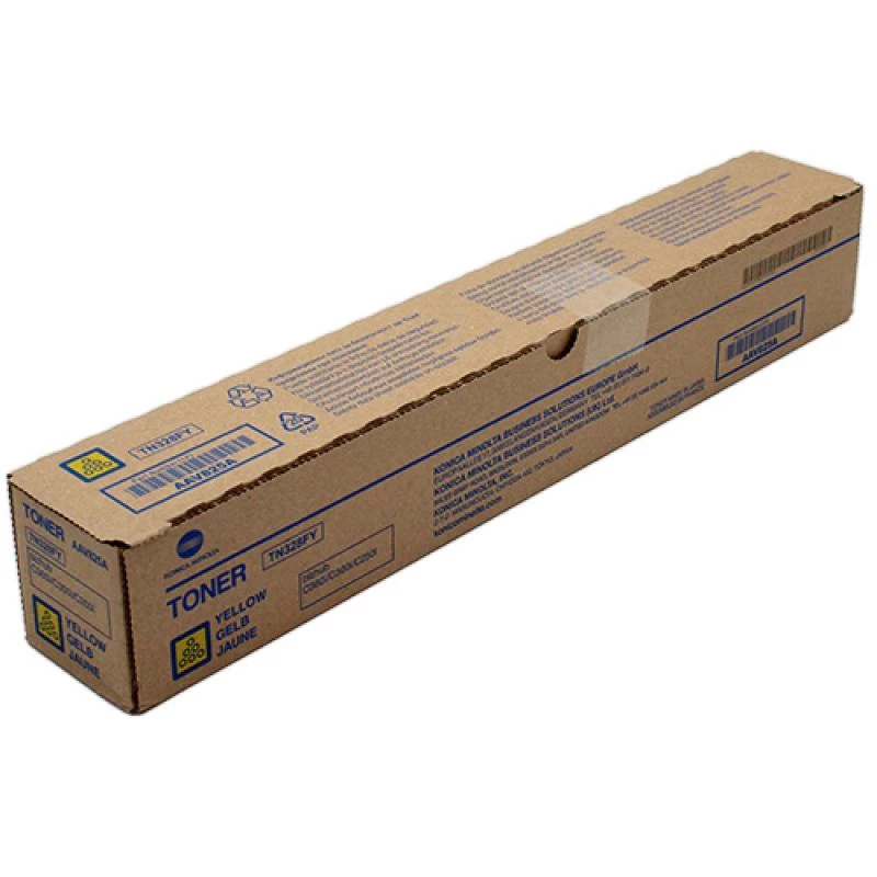 Toner Konica Minolta AAV8250 TN328Y 15000 puslapių Geltonas