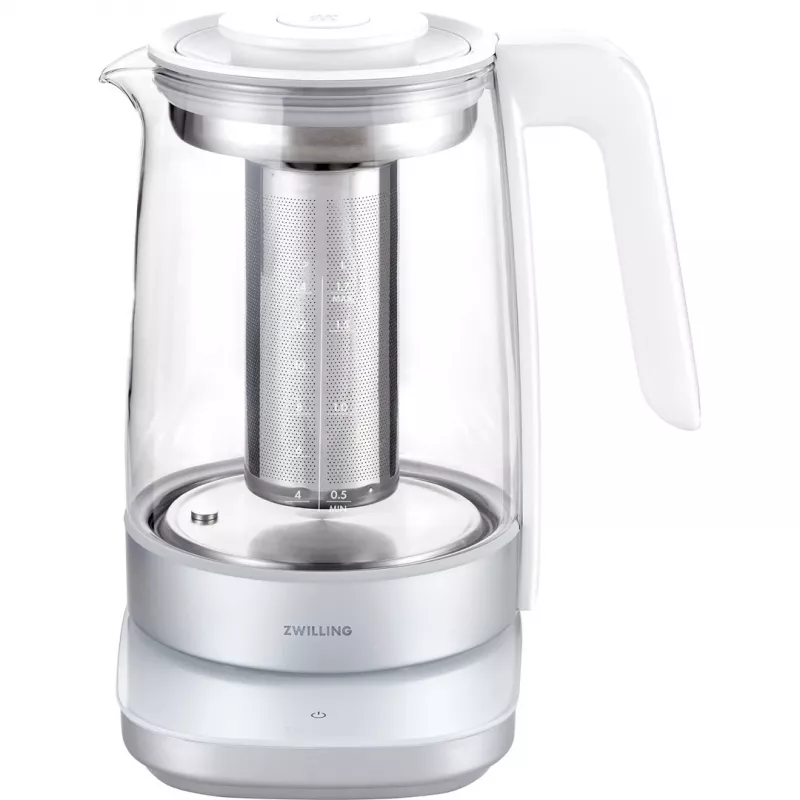 Elektrinis virdulys ZWILLING 1,7 L 1850 W, stiklo korpusas, baltas