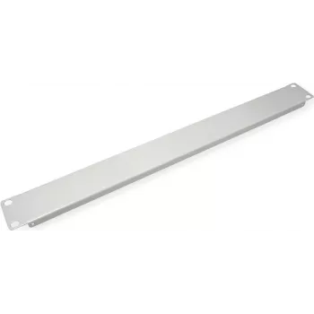 VALUE uždengimo skydelis - šviesiai pilkas RAL 7035 - 1U - 48,3 cm (19 coliai)
