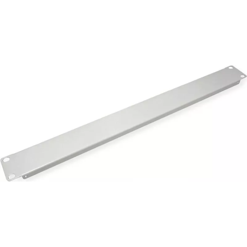 VALUE uždengimo skydelis - šviesiai pilkas RAL 7035 - 1U - 48,3 cm (19 coliai)