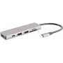 Nešiojamojo kompiuterio dokas S/CONN 14-05027 USB 3.2 Gen 1 Type-C pilka