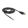 USB laidas DeLOCK 1,5 m USB2.0-A/5 kontaktų juodas