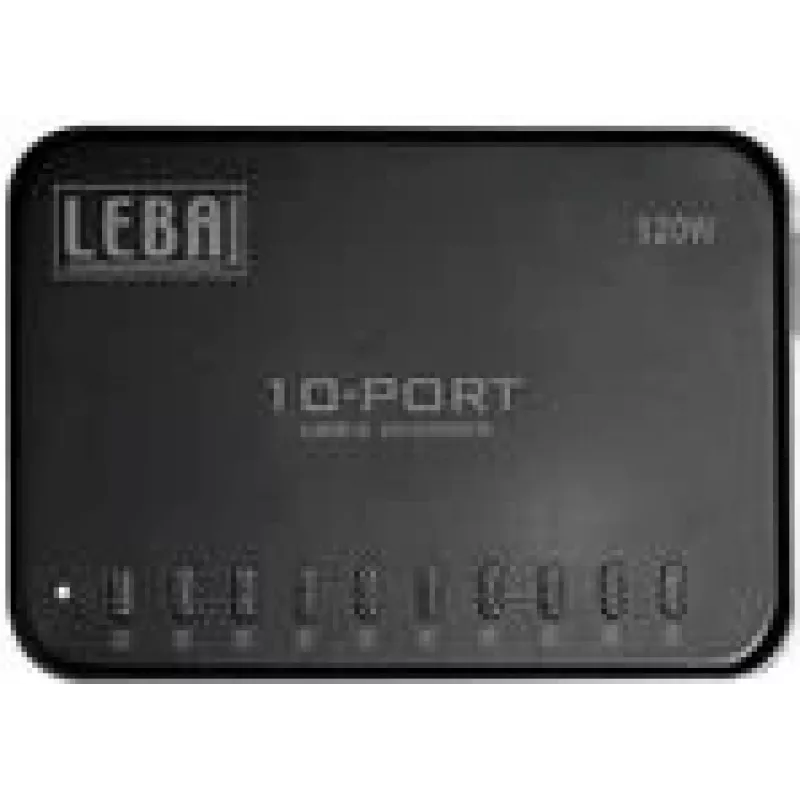 Leba NoteCharge 10 prievadų USB-C 12 W Schuko kištukas - W (Schuko kištukas) (NCHAR-UB10-SC)