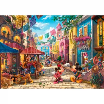 Disney, Mickey & Minnie in Mexico 6000 57397, 6000 dalių dėlionė