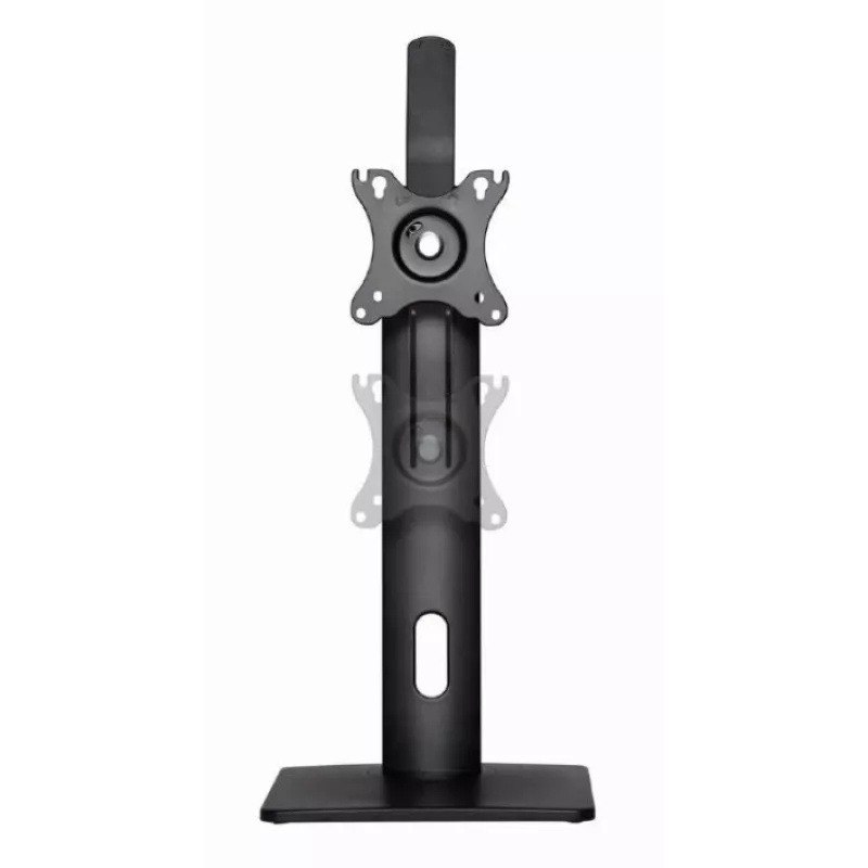 Gembird MS-D1-01 monitoriaus stalinis stovas, reguliuojamo aukščio, juodas