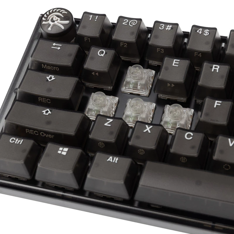 „Ducky One 3 Aura SF“ klaviatūra, skirta žaidimams, USB, QWERTY, JAV tarptautinė, juoda