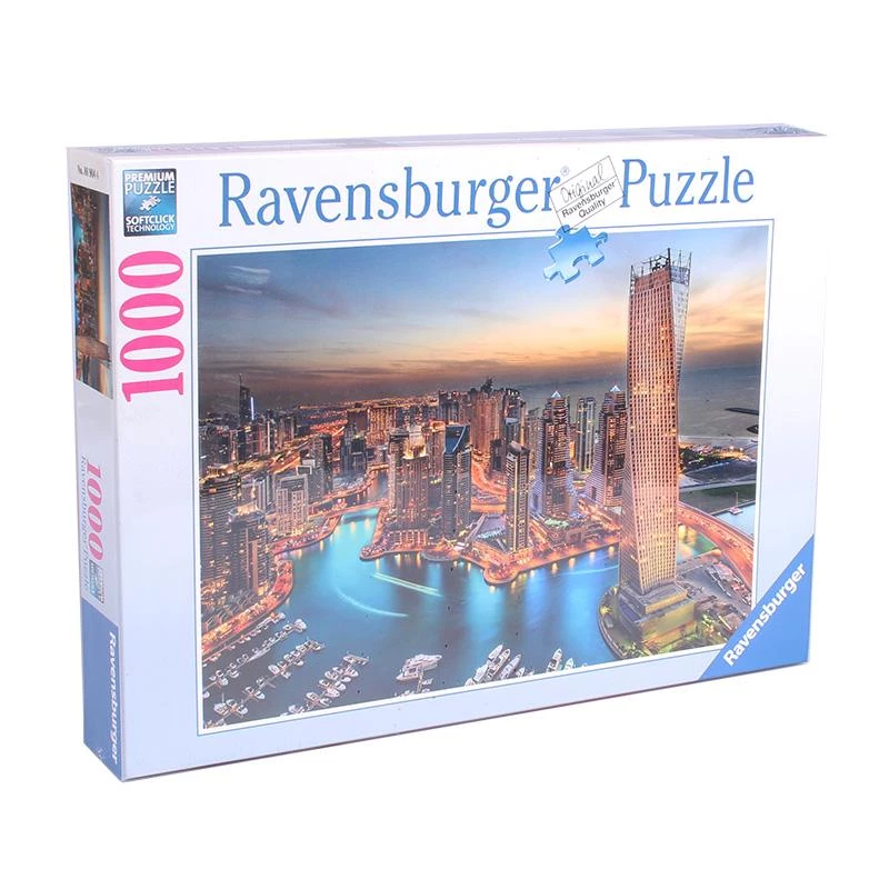 Dėlionė Ravensburger Dubai Marina 88904 — 1000 dalių, standartinis formatas