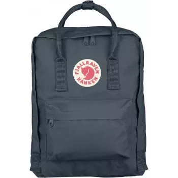 Fjällräven Kånken kuprinė Graphite Vinylon užtraukiamas užsegimas