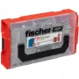 fischer FixTainer PowerFast II TX TG 562272 medžio drožlių plokščių varžtų asortimentas, plieniniai, galvanizuoti (562272)
