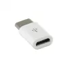 Sbox AD.USB-C W Micro USB 2.0 F. -> TYPE C M. Balta