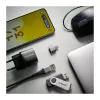Intenso 3 vnt. USB adapteris USB-A -> USB-C C480C aliuminis
