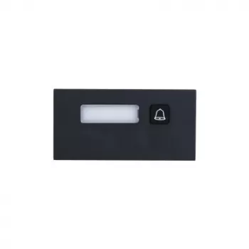 Iškvietimo mygtuko modulis DAHUA VTO4202FB-MB1 — juodas, 1000 × 49,9 × 30,5 mm