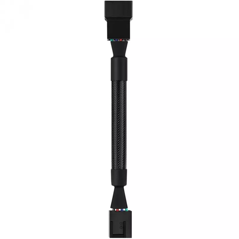 DEEPCOOL MAŽO GREIČIO ADAPTERIS R-LSP-FAN JUODAS