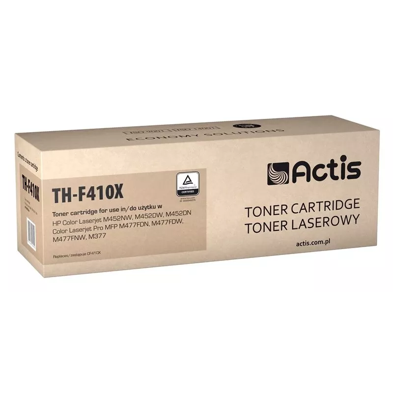 Actis TH-F410X tonerio kasetė (pakaitalas HP 410X CF410X; Standard; 6500 puslapių; juoda)