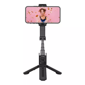 Išmaniojo telefono kameros stabilizatorius „Hohem iSteady Q Juoda 360° pan roll“