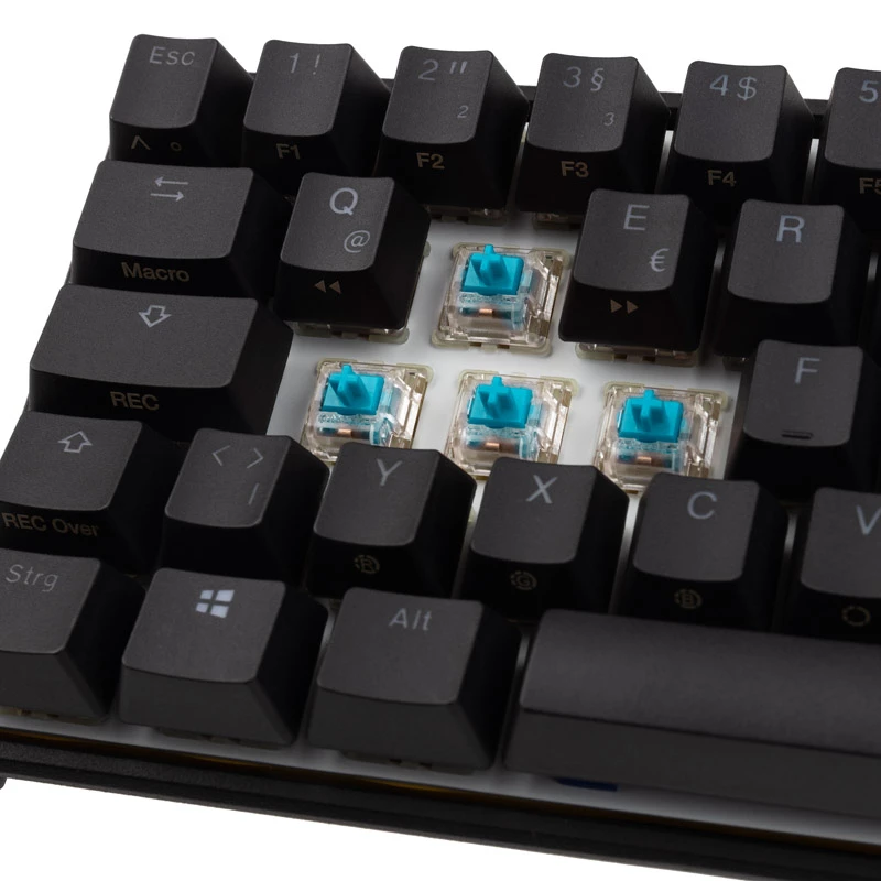 Ducky Mecha Pro SF klaviatūra, Žaidimų, USB, Vokiška, Juoda