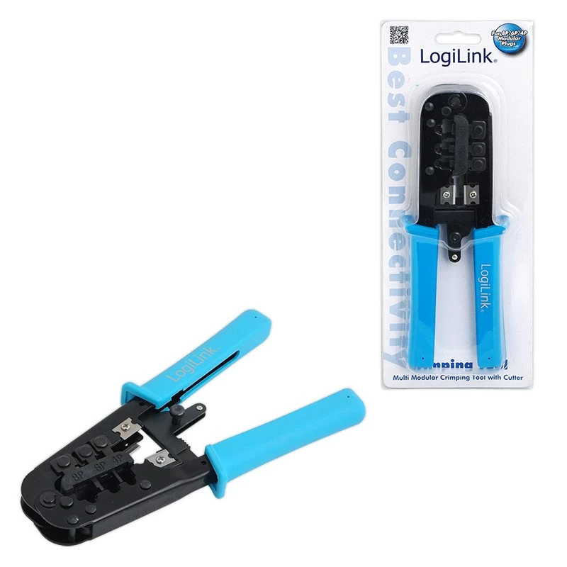 Kabelių nuėmiklis LogiLink 8P8C WZ0019 juodas mėlynas