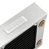 Radiatorius Watercool 24120 — žalvaris/varis/nerūdijantis plienas, 158×120×48 mm, 120 mm ventiliatorius