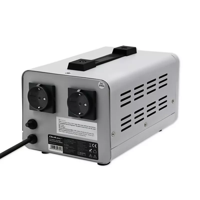 Qoltec 50724 automatinis įtampos stabilizatorius AVR 2000 VA