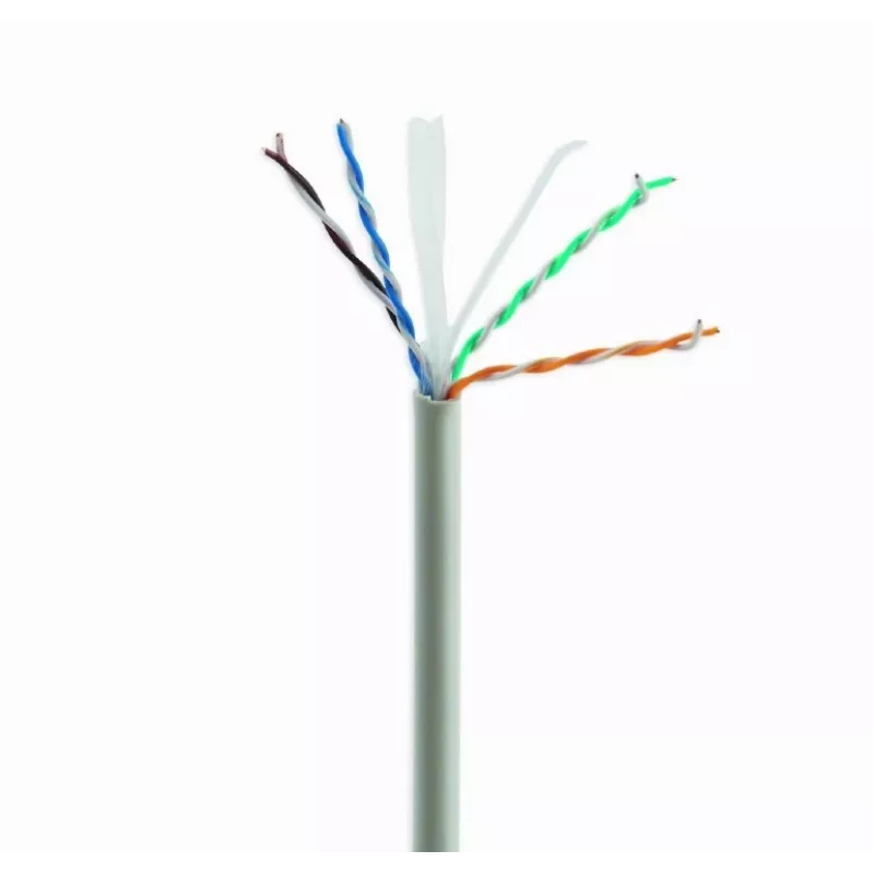 Tinklo kabelis Gembird UPC-6004SE-SOL Cat6 RJ-45 ant ritės, 100 m, pilkas