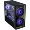 Lian Li LANCOOL 217 INF PC korpuso rinkinys + 3x UNI FAN SL-INF 120 Reverse Blade ventiliatorius - juodas