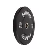 HMS Fitness BBR10 1 vnt. olimpinis gumuotas svorio diskas