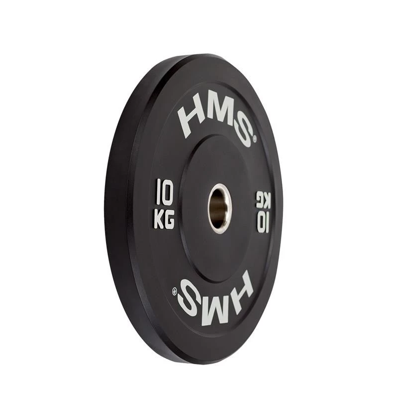 HMS Fitness BBR10 1 vnt. olimpinis gumuotas svorio diskas