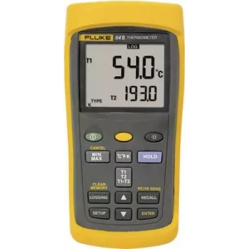 Fluke 54 II B - °C - juoda - geltona - AA - 1000 h - -10 - 50 °C - -40 - 60 °C (3821081)