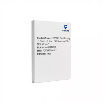 F-SECURE Total Security - 3 įrenginiai, 2 metai - ESD-DownloadESD