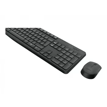 Belaidis klaviatūros ir pelės rinkinys Logitech MK235
