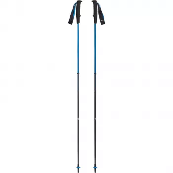 Žygio lazdos Distance Carbon, treniruoklis mėlynas, 1 pora, 100 cm