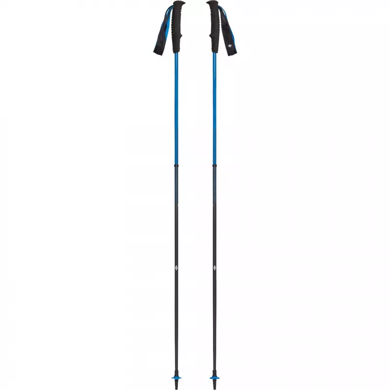 Žygio lazdos Distance Carbon, treniruoklis mėlynas, 1 pora, 100 cm