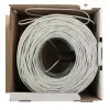tinklo kabelis Extralink Twisted pair CAT5E FTP Indoor 305M Pilka