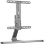 HAGOR HA - Stovas - LCD ekranui - Sidabrinis - Ekrano dydis: 81-140 cm (32-55) - Montavimo sąsaja: iki 400 x 400 mm - Stalo laikiklis (8700)