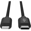 Mobiliojo telefono laidas Ansmann 1700-0106 Juodas USB C Lightning 0,12 m