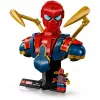 LEGO Marvel kolekcinis biustas Iron Spider-Man 76326, 379 detalės, 18+ demonstracinis modelis, 170×200×110 mm