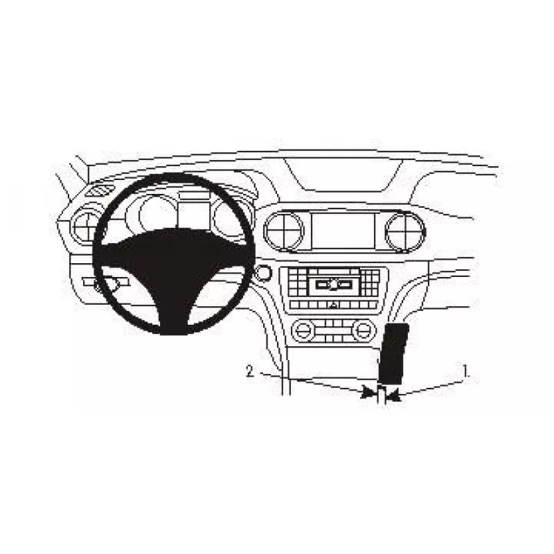 Brodit 834824 automobilinis laikiklis