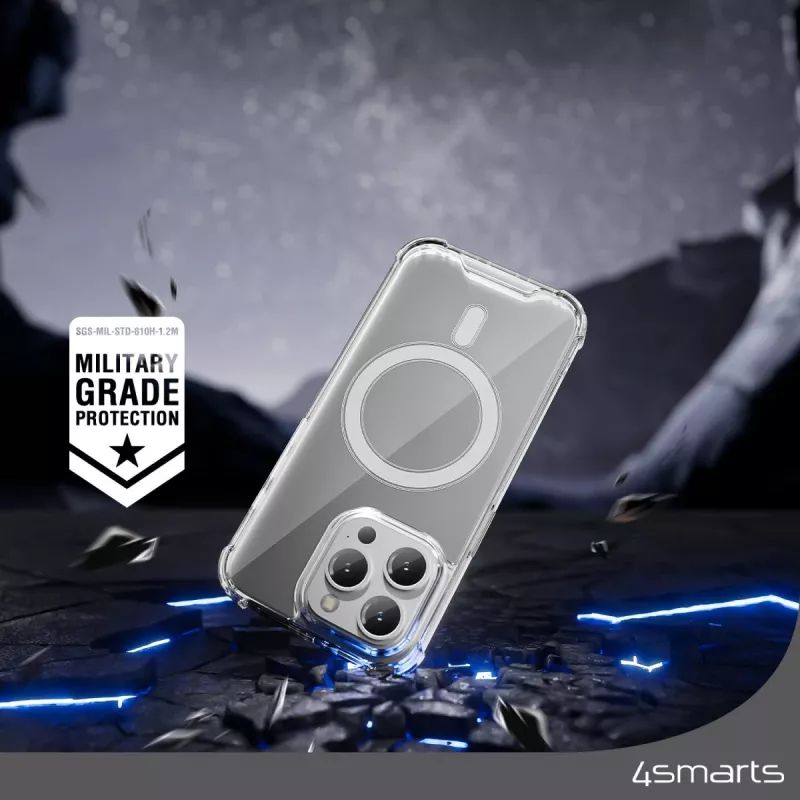4smarts Hybrid Case Ibiza, skirtas Apple iPhone 15, suderinamas su MagSafe