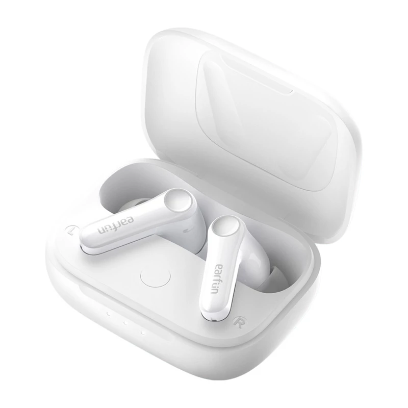Belaidės TWS Earfun Air Pro 4 ausinės su ANC, perlamutrinė apdaila