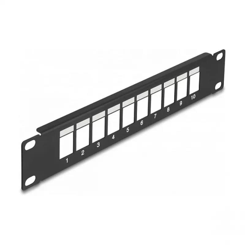 Tuščiasis skydelis DeLOCK 10 inch Keystone Patch Panel 66676