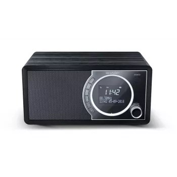 Sharp DR-450 skaitmeninis radijas - juodas, asmeninis, skaitmeninis, DAB, DAB+, FM, 87,5 - 108 MHz, 174,928 - 239,2 MHz, 3 W