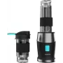 Cecotec Blender | Power Titanium 900 ProGo | Stalo blenderis | 900 W | Talpa 2x0,57 L | Ledų smulkinimas | Juoda