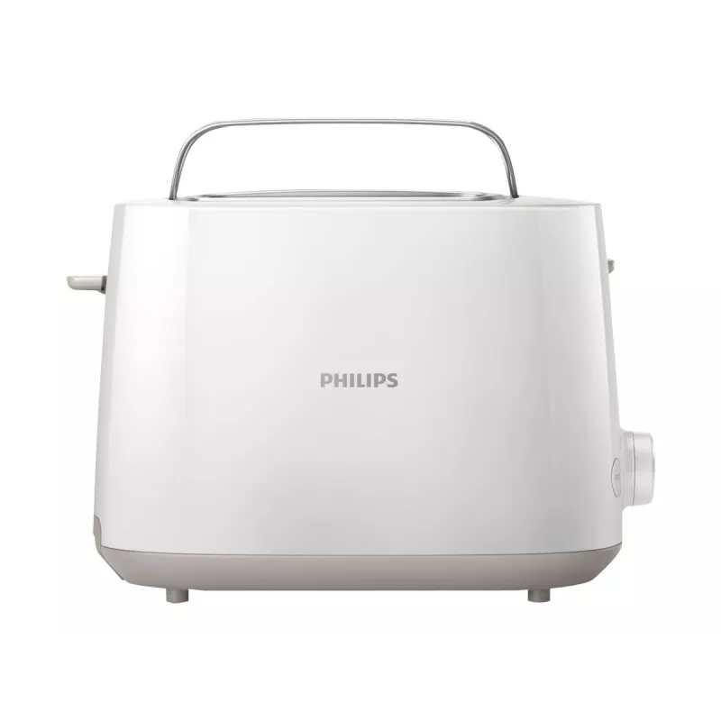 Skrudintuvas „Philips Daily Collection“ HD2581/00 — 2 riekėms, 830 W, 8 skrudinimo lygiai, baltas